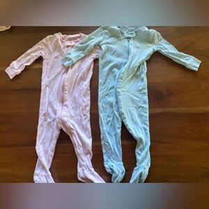 Primary organic cotton 6-9M pajama- pink